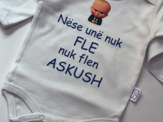 Bodysuit i personalizuar për beba