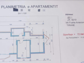 Apartament per shitje, per Banim ne Pallat i Ri 1+1 zona: Stacioni Trenit / Zogu i Zi